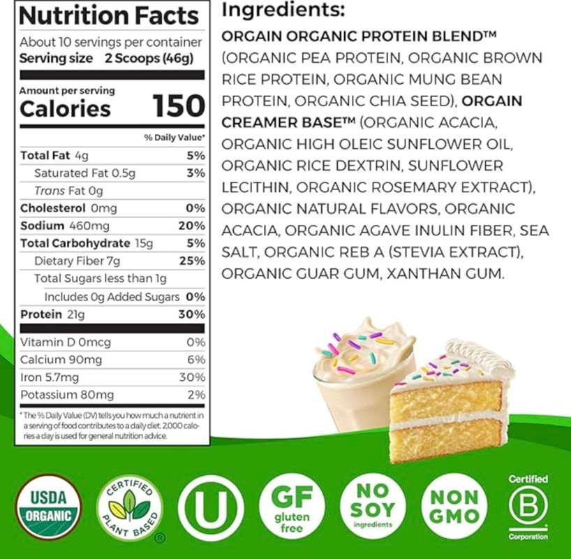 organic protein powder ingredients organic protein powder ingredients
